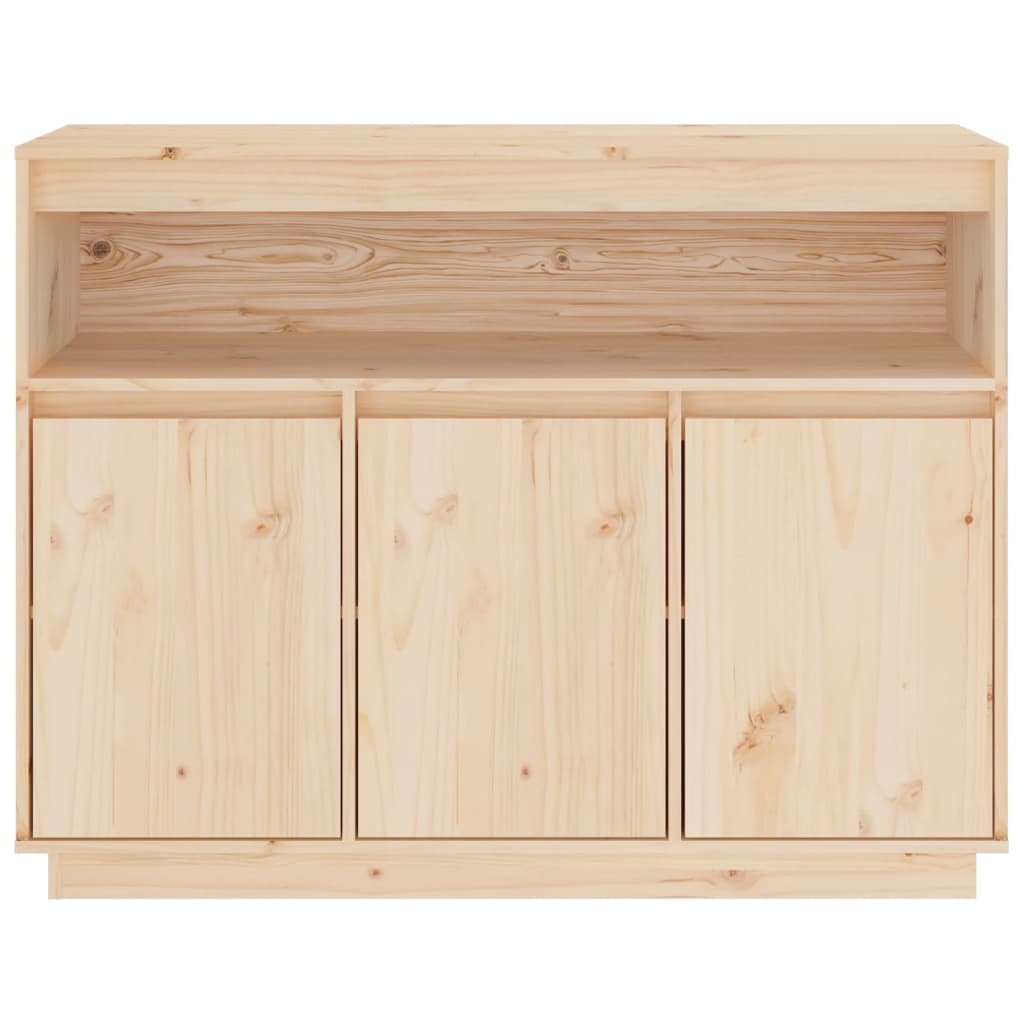 Dressoir 104,5X34X80 Cm Massief Grenenhout