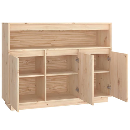 Dressoir 104,5X34X80 Cm Massief Grenenhout