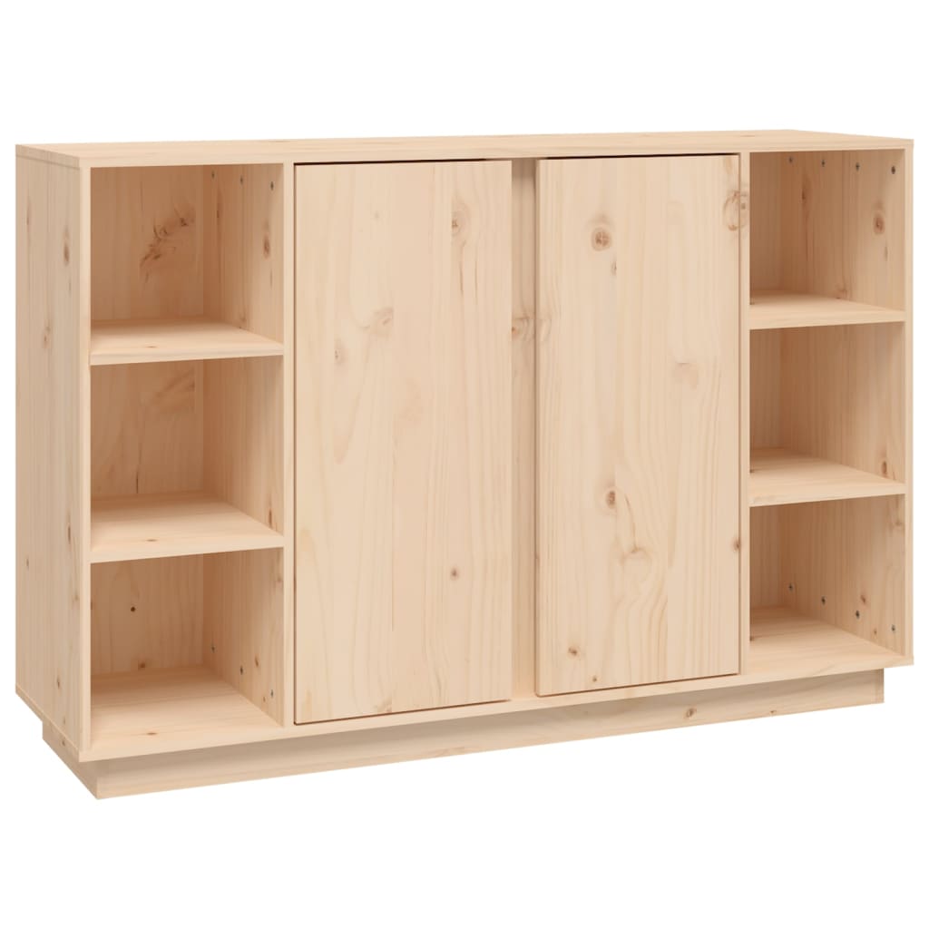 Dressoir 120X35X80 Cm Massief Grenenhout