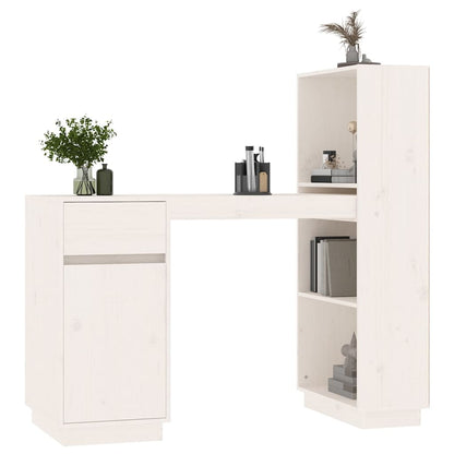 Bureau 110X53X117 Cm Massief Grenenhout