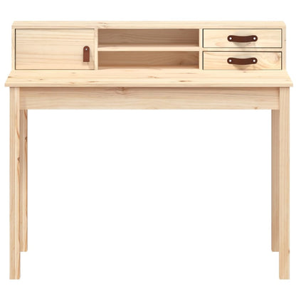 Bureau 110X50X93 Cm Massief Grenenhout