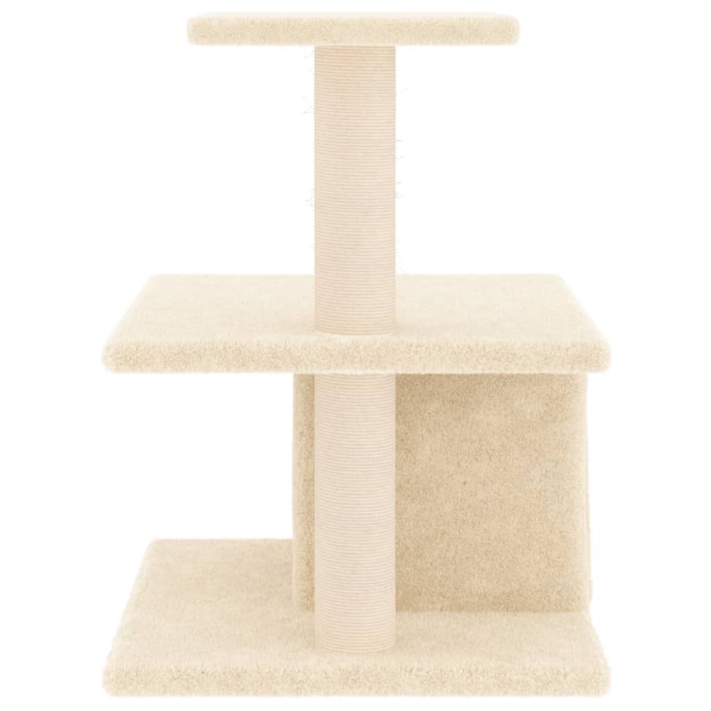 Kattenmeubel Met Sisal Krabpalen 48 Cm Kleurig