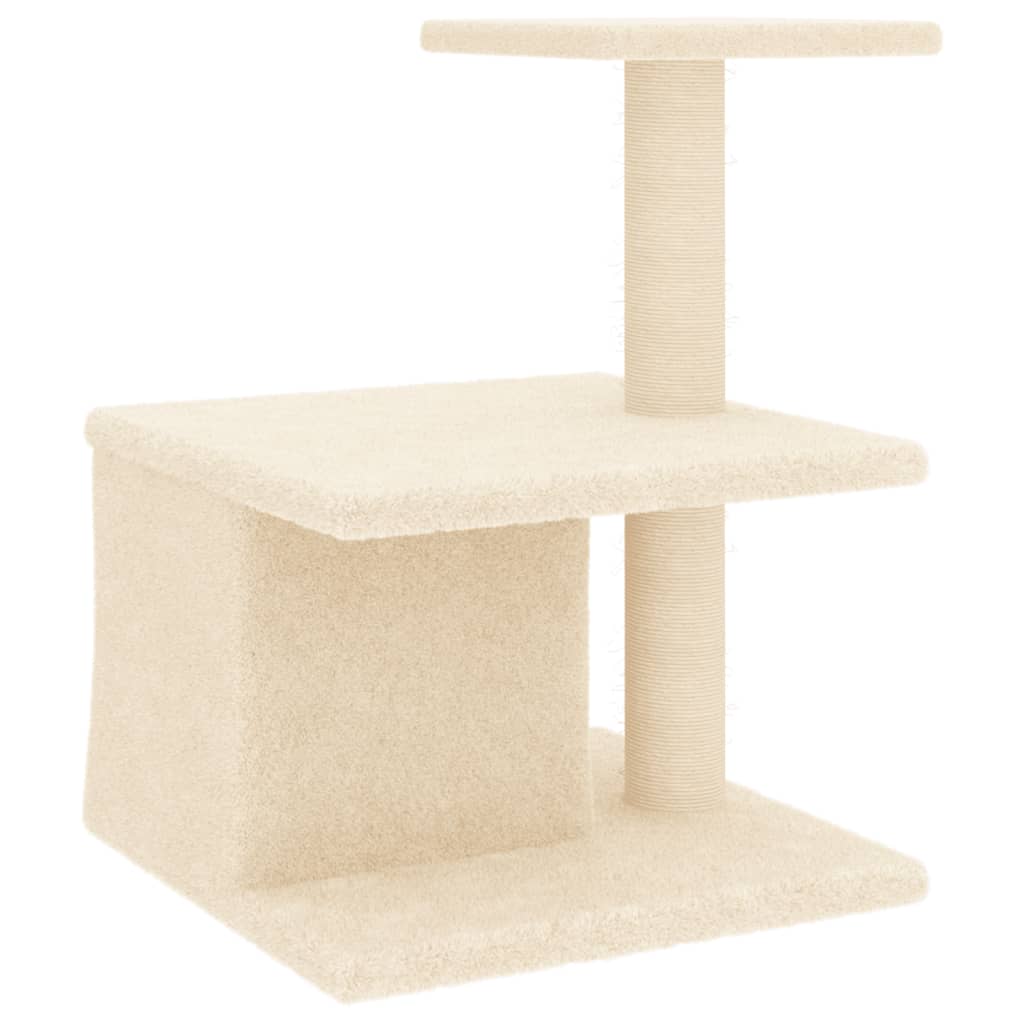 Kattenmeubel Met Sisal Krabpalen 48 Cm Kleurig