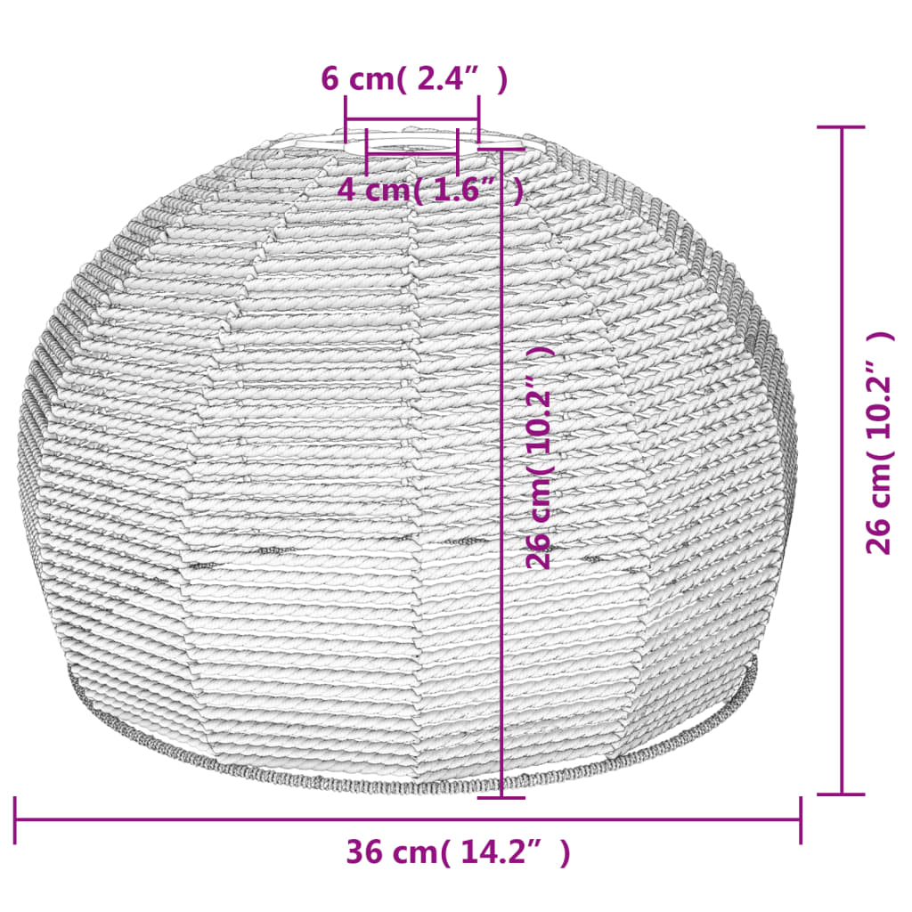 Plafondlampenkap Ø36X26 Cm Ijzer En Papier