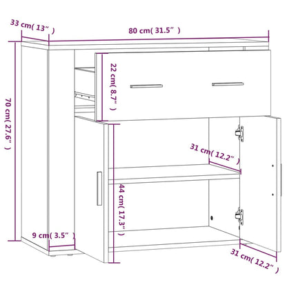 Hoge Kast Bewerkt Hout