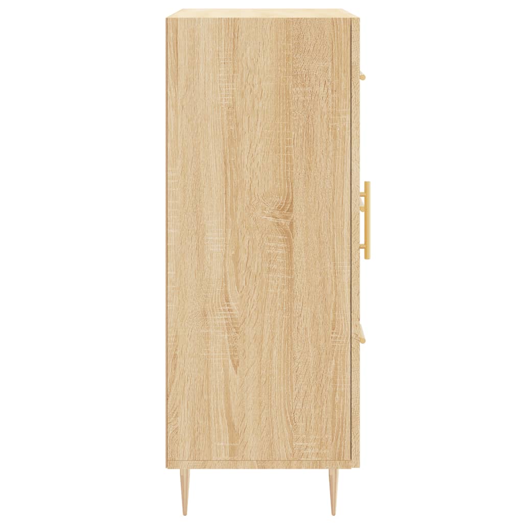 Dressoir 69,5X34X90 Cm Bewerkt Hout Kleurig