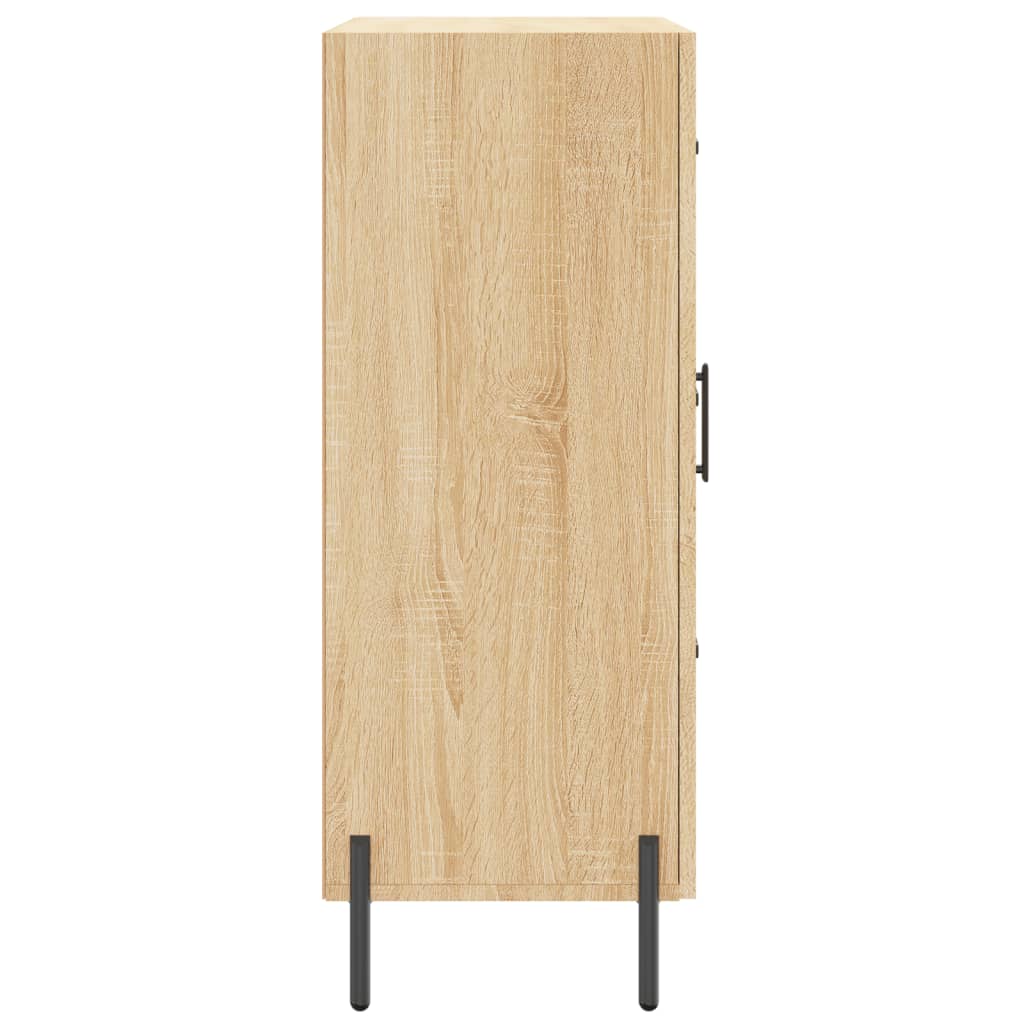 Dressoir 69,5X34X90 Cm Bewerkt Hout Kleurig