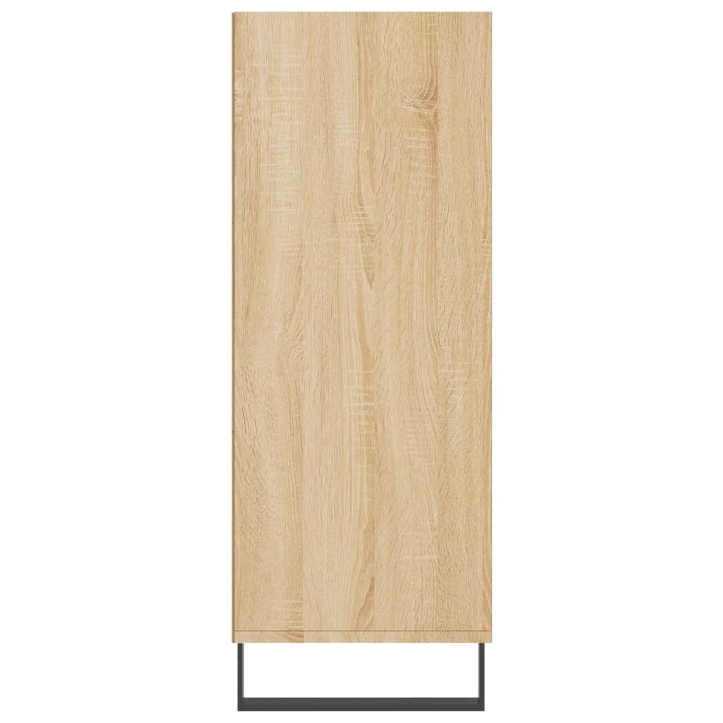 Schappenkast 69,5X32,5X90 Cm Bewerkt Hout Kleurig