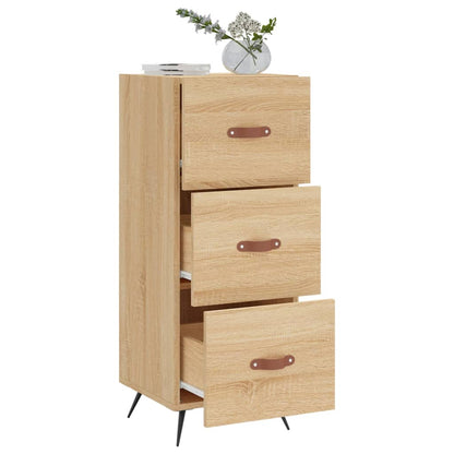 Dressoir 34,5X34X90 Cm Bewerkt Hout