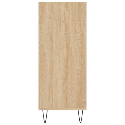 Hoge Kast 57X35X90 Cm Bewerkt Hout Kleurig