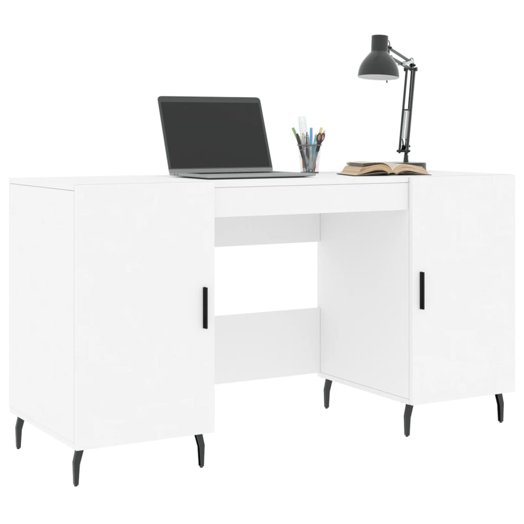 Bureau 140X50X75 Cm Bewerkt Hout