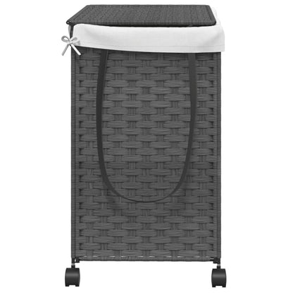 Wasmand Op Wielen 60X35X60,5 Cm Rattan