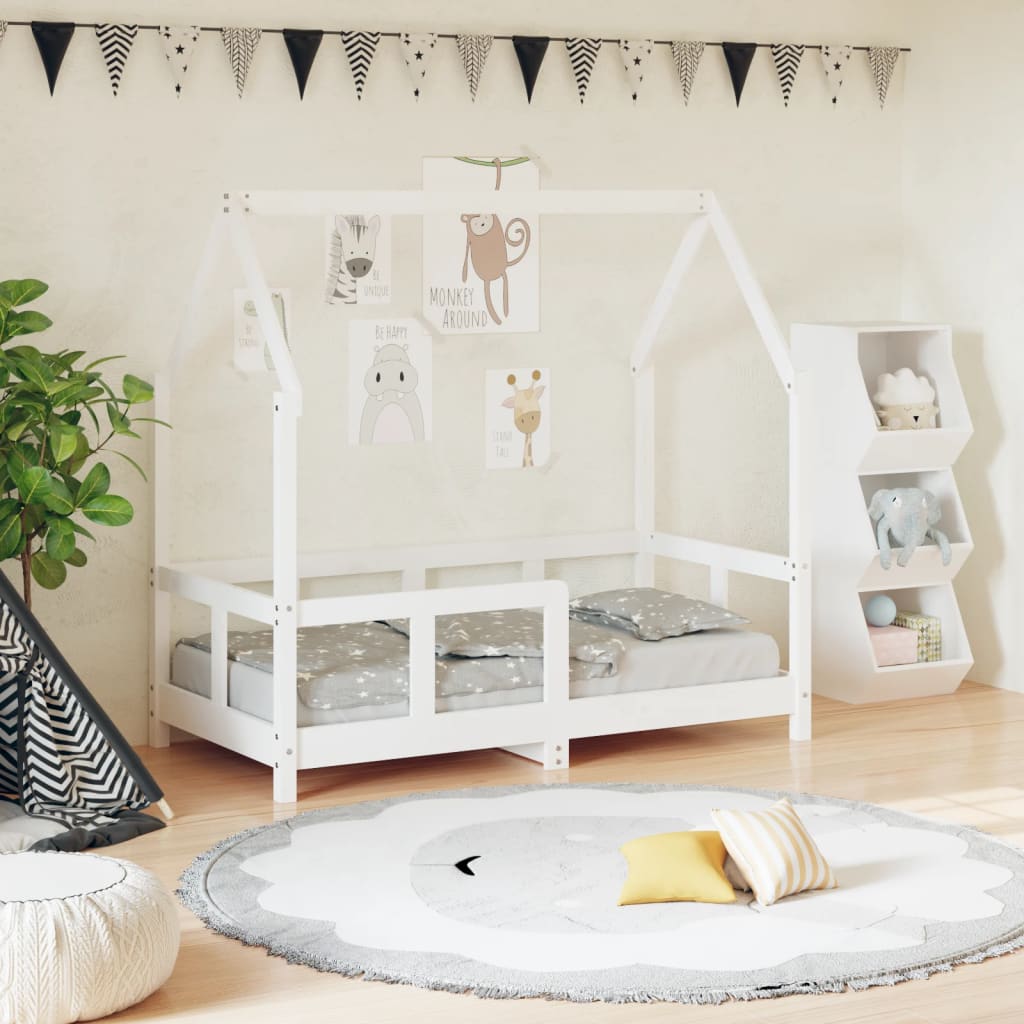 Kinderbedframe Massief Grenenhout