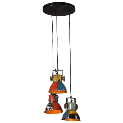 Hanglamp 25 W E27 30X30X100 Cm Meerkleurig