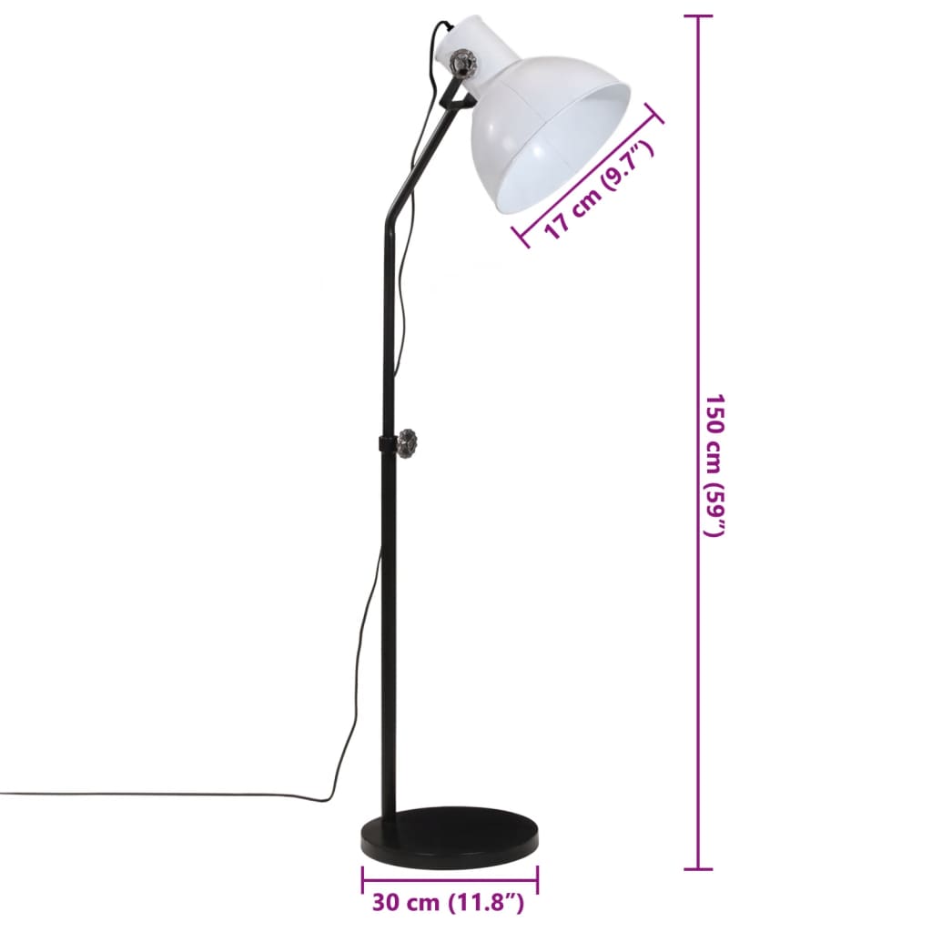 Vloerlamp 25 W E27 30X30X90-150 Cm