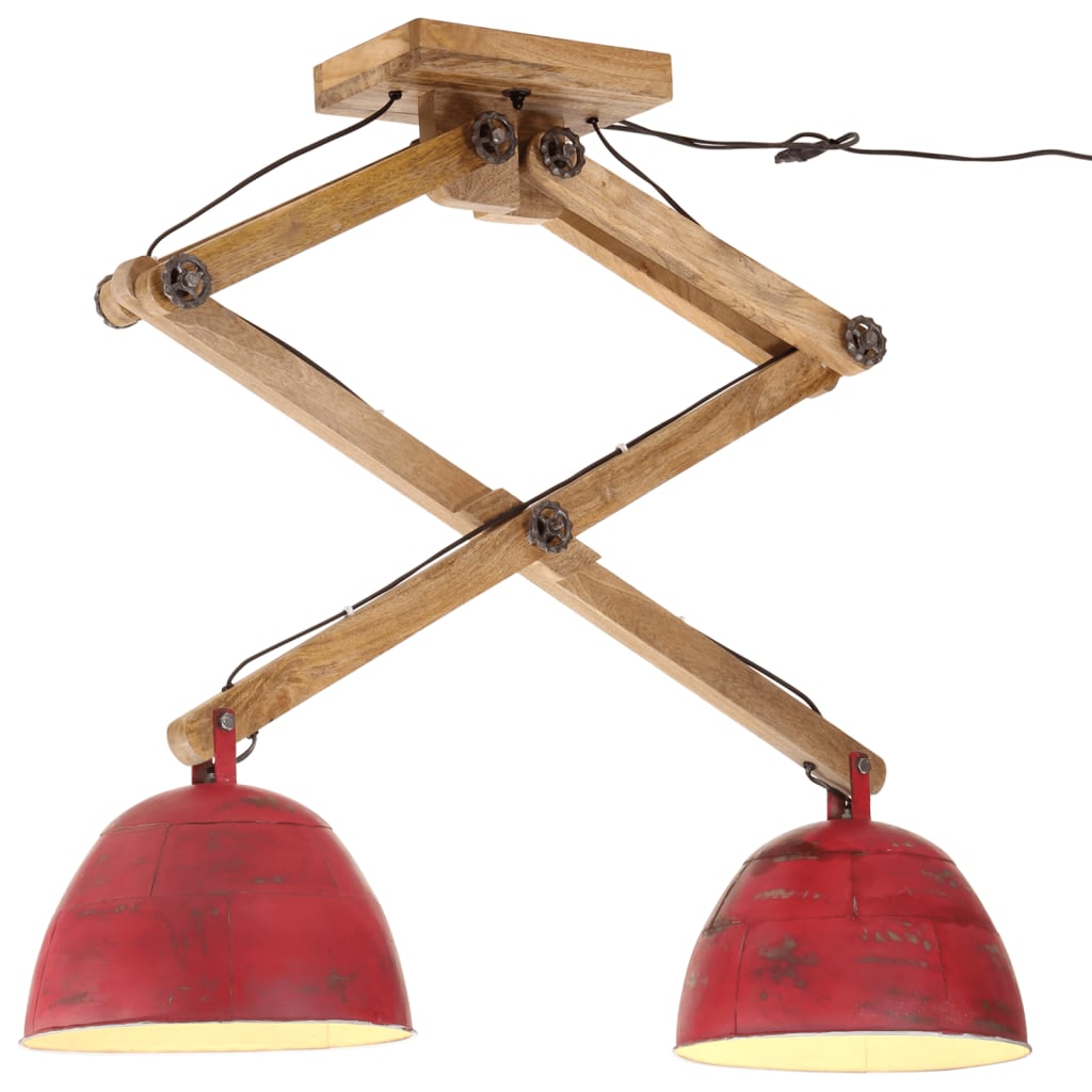 Plafondlamp 25 W E27 29X18X85 Cm Vintage Kleurig