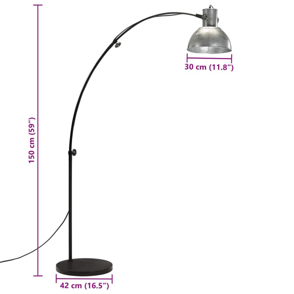 Vloerlamp 25 W E27 150 Cm Vintage Kleurig