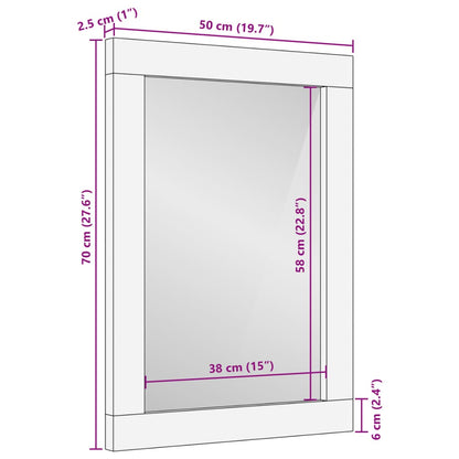 Badkamerspiegel 50X70 Cm En Glas