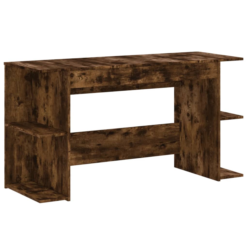 Bureau 140X50X75 Cm Bewerkt Hout Kleurig