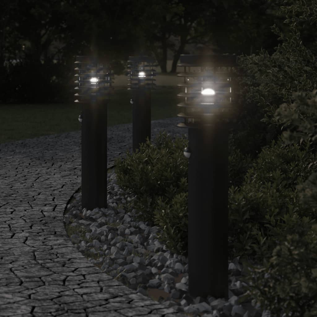 Buitenvloerlampen Met Sensors Roestvrijstaal