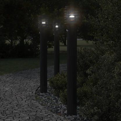 Buitenvloerlampen Met Sensors 110 Cm Roestvrijstaal