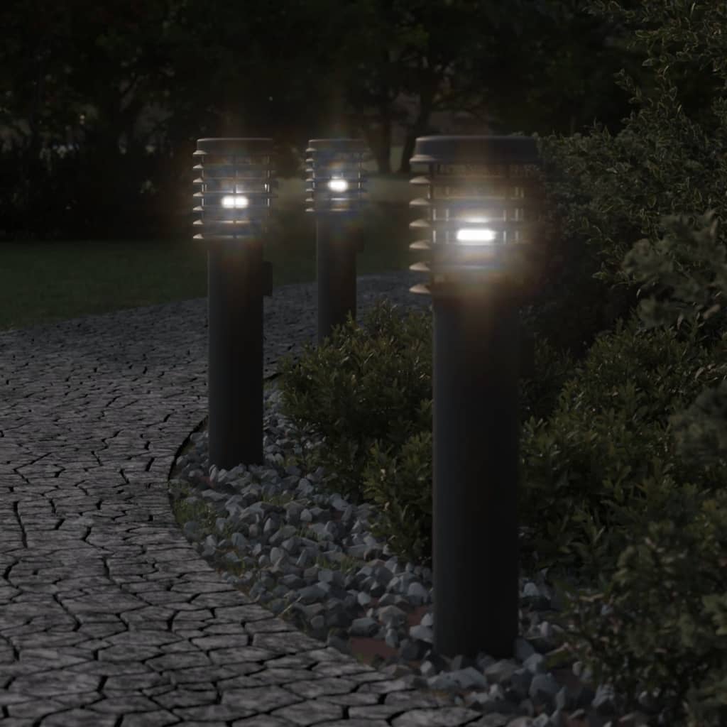 Buitenvloerlampen Stopcontact 60 Cm Roestvrijstaal