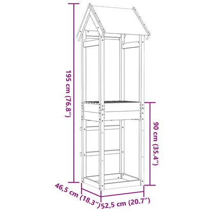 Speeltoren 52,5X46,5X195 Cm