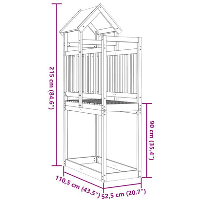 Speeltoren 110,5X52,5X215 Cm