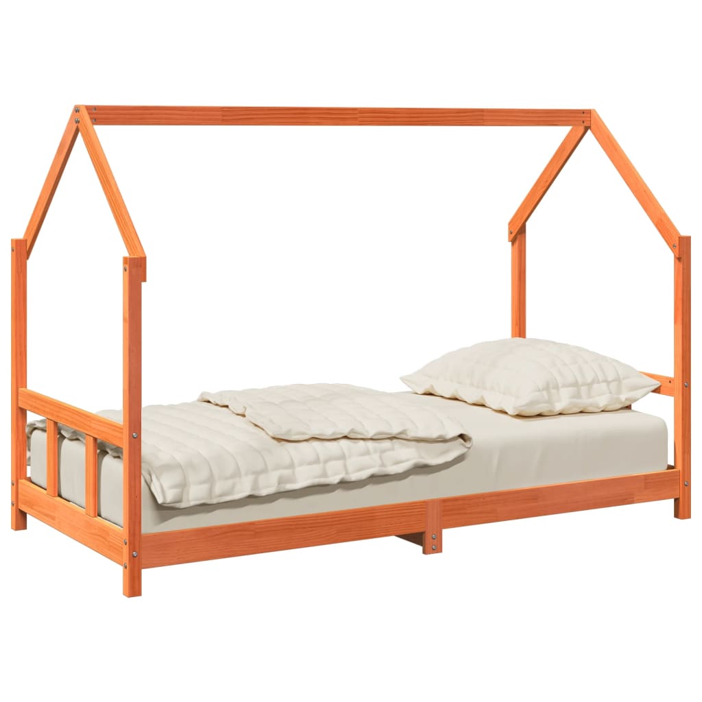 Kinderbedframe Massief Grenenhout