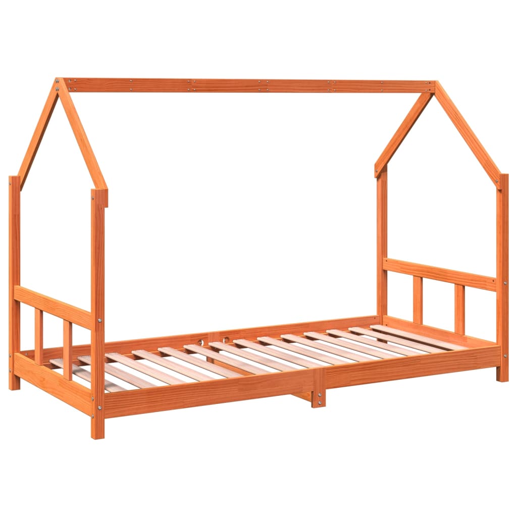 Kinderbedframe Massief Grenenhout