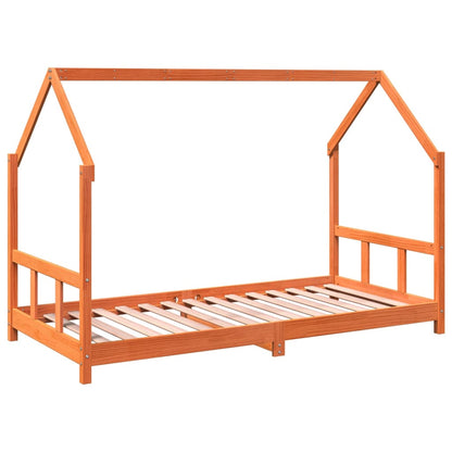 Kinderbedframe Massief Grenenhout