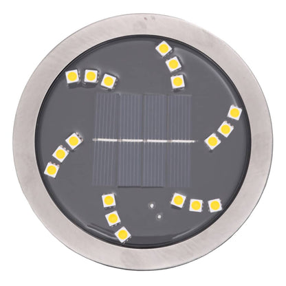 Grondlampen Solar Met Grondpennen Warmwit