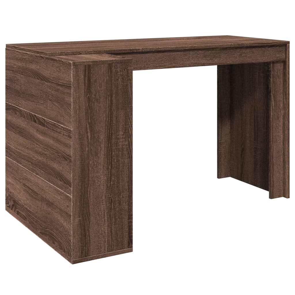 Bureau 123,5X73,5X75 Cm Bewerkt Hout Ig