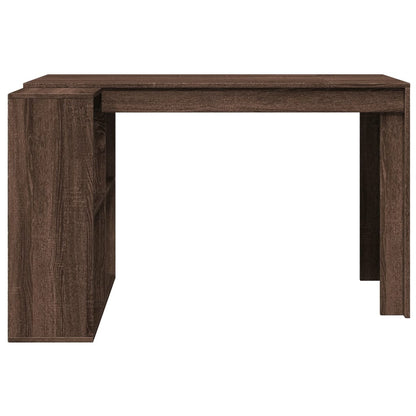 Bureau 123,5X73,5X75 Cm Bewerkt Hout Ig