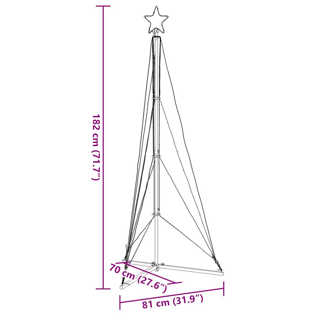 Kerstboomverlichting 363 E Led's