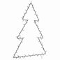 Kerstverlichting Kerstboom Silhouet 115 Leds Warm Wit