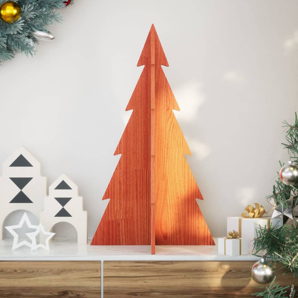 Kerstdecoratie Kerstboom Massief Grenenhout