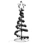 Kerstboom Lichtkegel Met Kerstballen 100 Led's Warmwitte